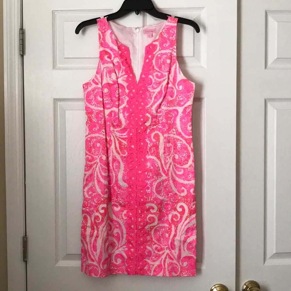 Lilly Pulitzer pink dress